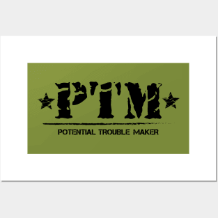 PTM Potential Troublemaker Funny Day One Back to School Posters and Art
